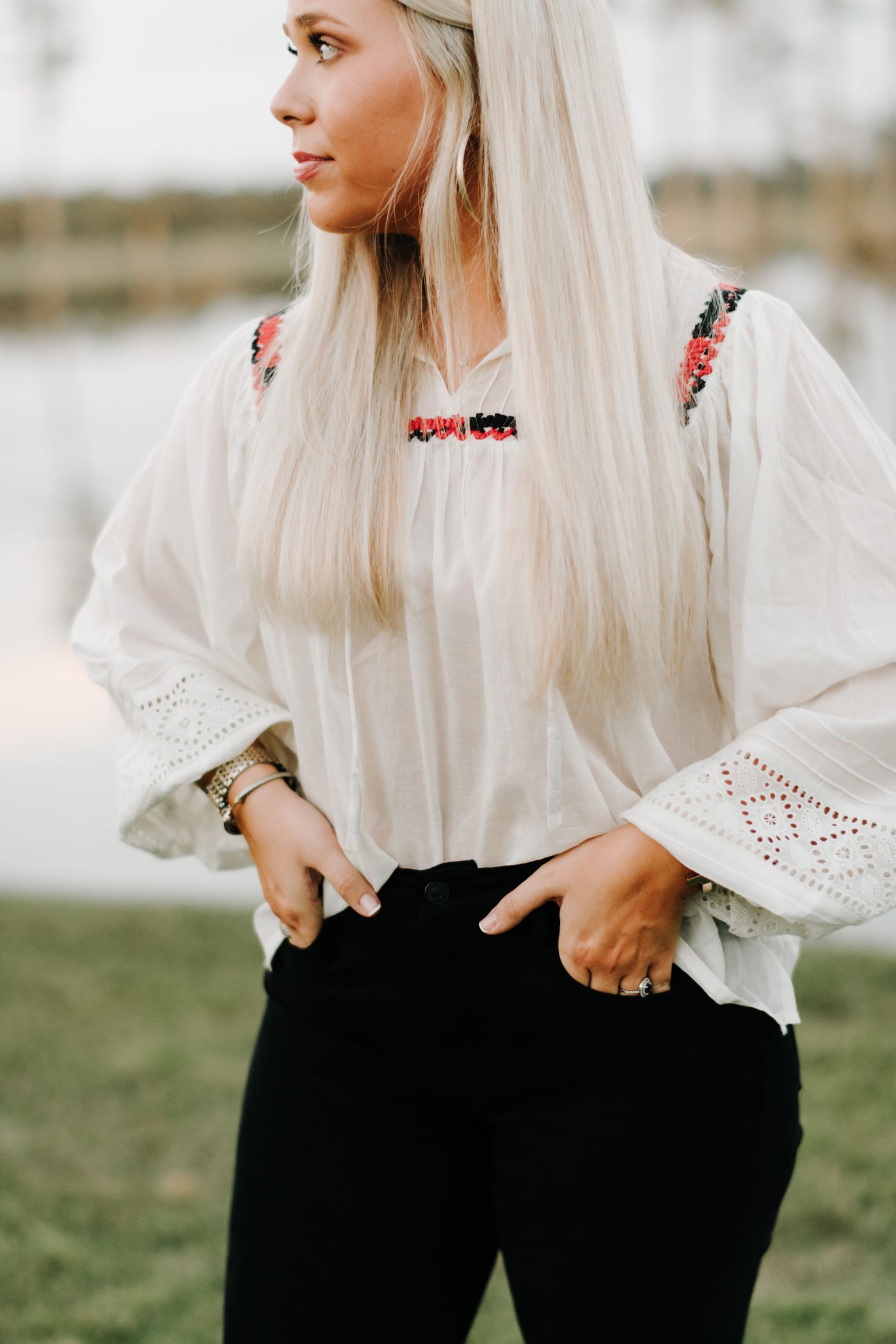 Ivory Lena Blouse