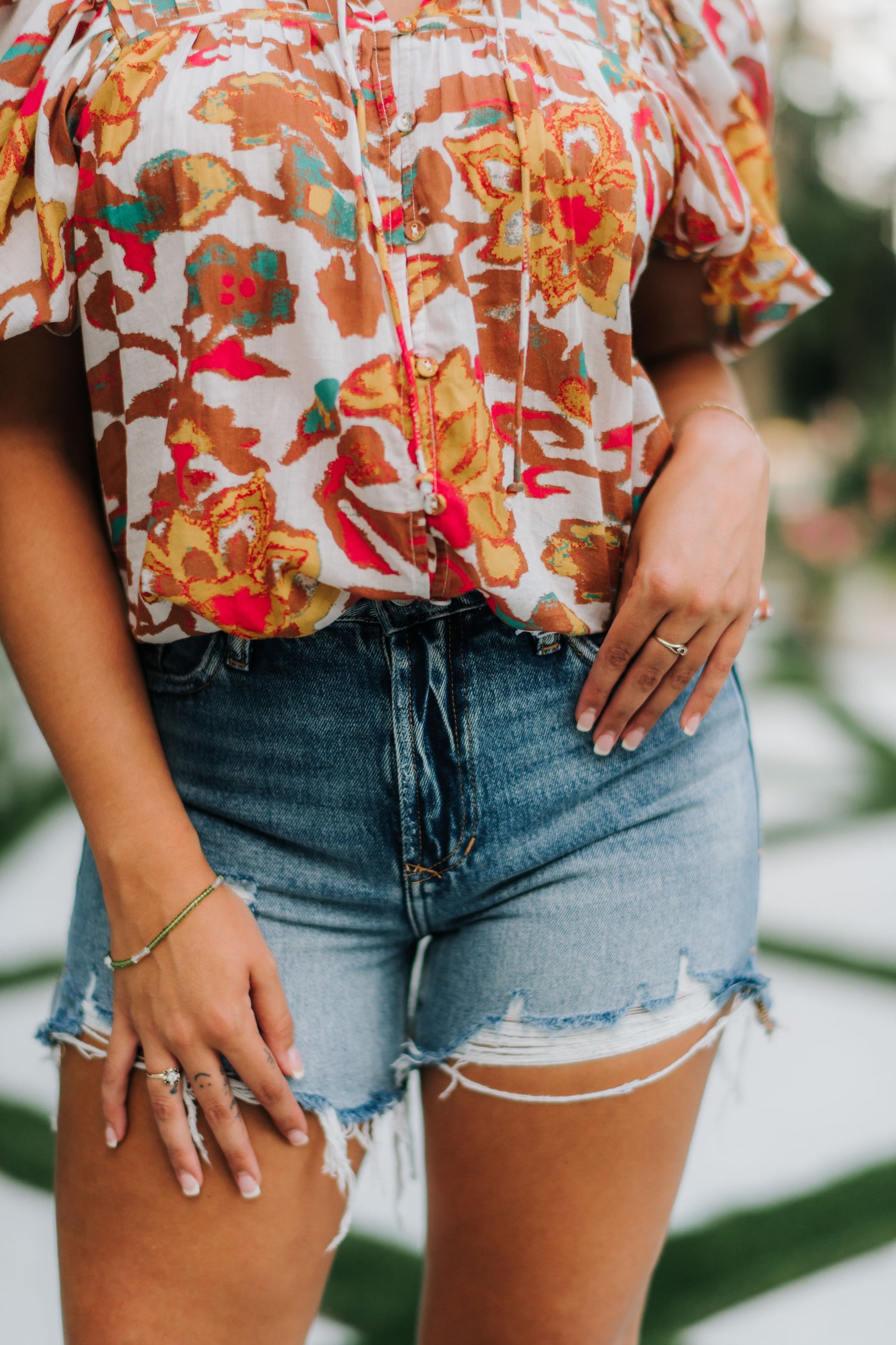 Ivy Denim Shorts